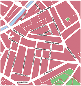 Pembroke Road Residents Association - Area Map